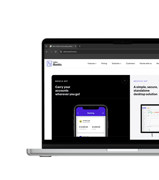 zoho finance